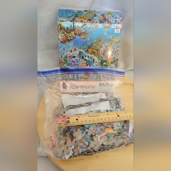 Atlantis (Tooniverse) Steve Skelton 550 Pieces Ocean Fish Ships All Ages - Picture 12 of 14